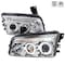 Spec-D Tuning 05-10 Dodge Charger Halo LED Projector Chrome LHP-CHG05-TM - alternate 1